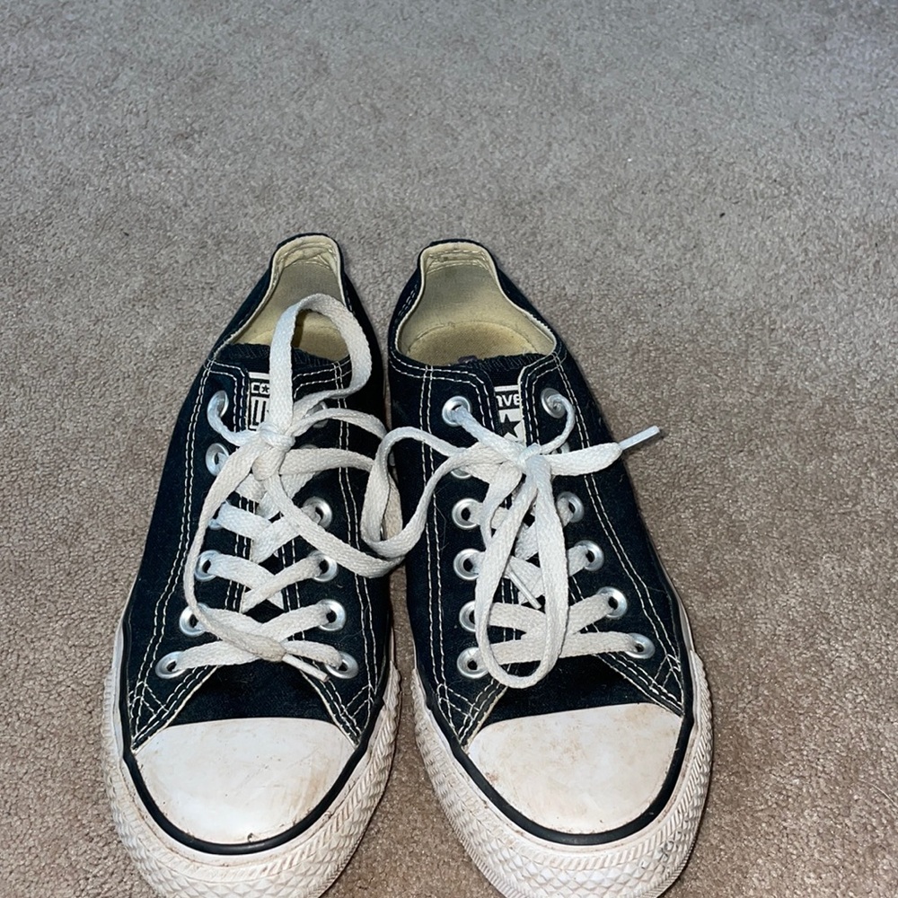 Black converse